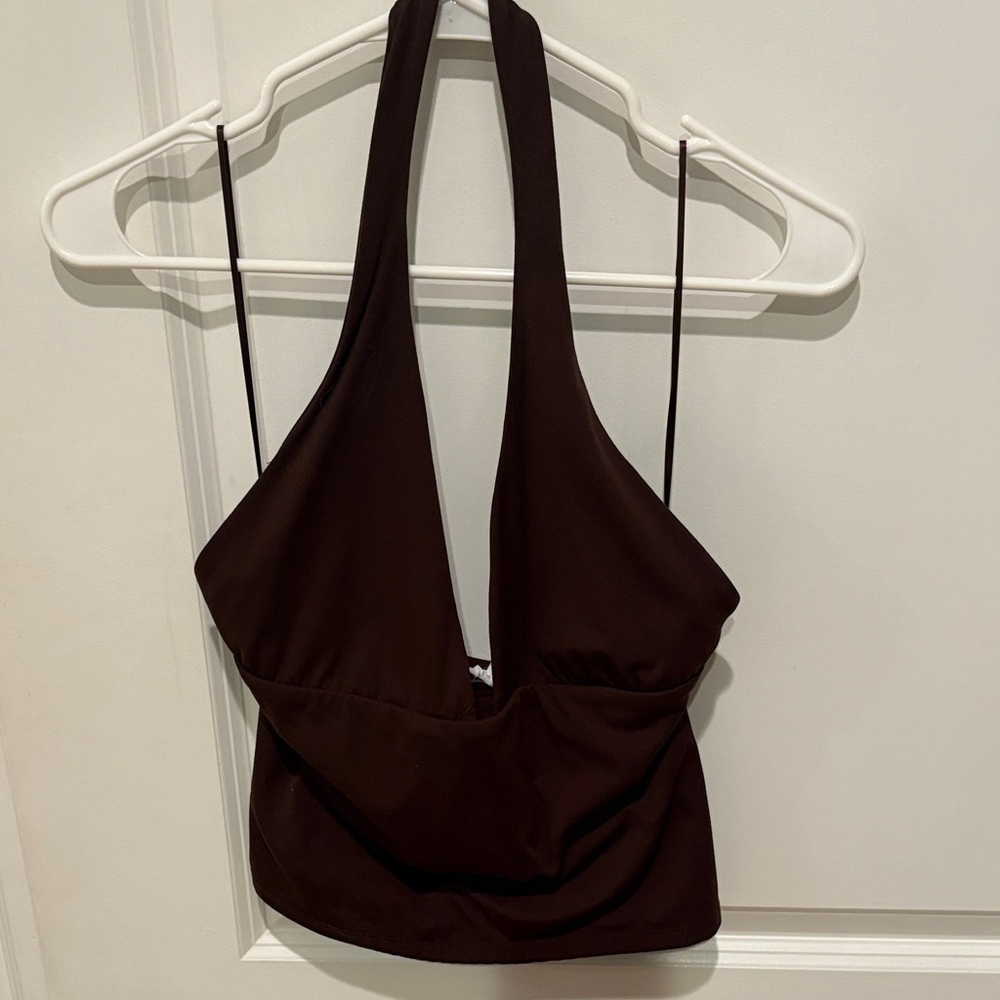Garage Chocolate Brown Top